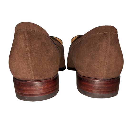 Meermin Mallorca Brown Suede Penny Loafers 101484 main image 4